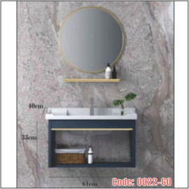 TỦ LAVABO NHÔM CAO CẤP 0022-60 TỦ LAVABO NHÔM CAO CẤP 0022-60